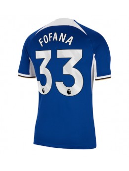 Chelsea Wesley Fofana #33 Replika Hemmakläder 2023-24 Kortärmad
